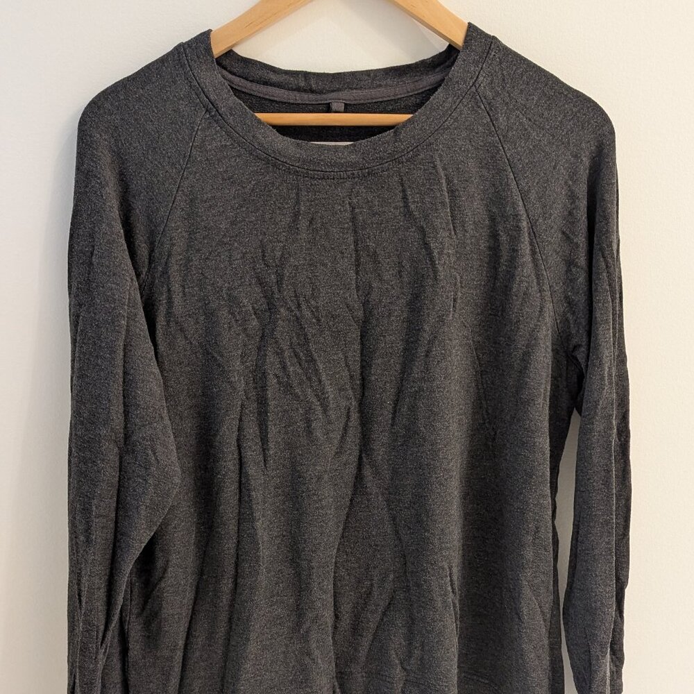 Lou & Grey Signaturesoft Sweatshirt in Dark Charcoal Grey